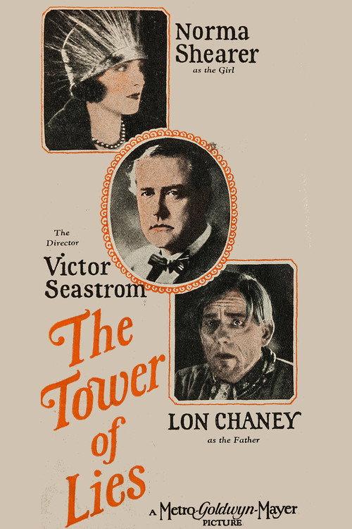 The Tower of Lies 1925 official movie poster