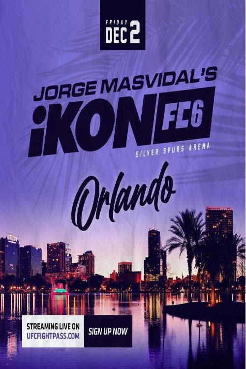 Jorge Masvidal's iKON FC 6: Lohsen vs. Williams 2022 official movie poster