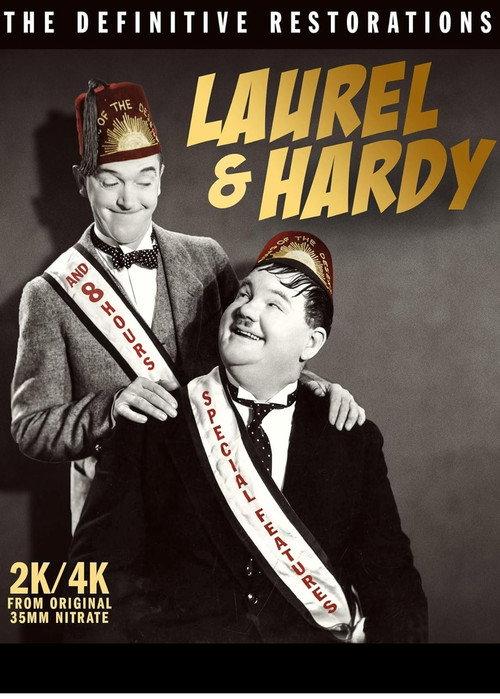 Laurel & Hardy: The Definitive Restorations 2020 official movie poster