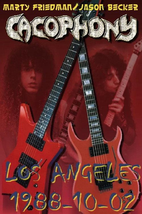 Cacophony: Live in Los Angeles 1988 2009 official movie poster
