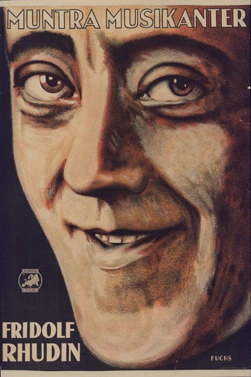 Muntra musikanter 1932 official movie poster