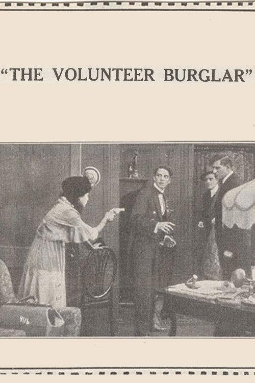 The Volunteer Burglar 1914 official movie poster