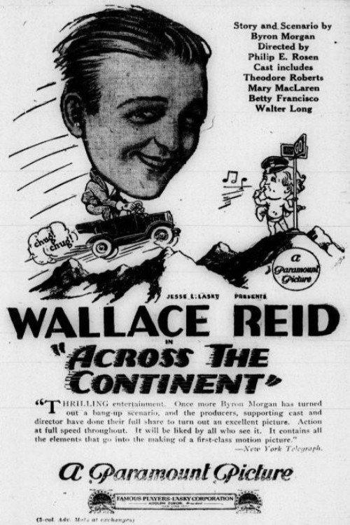 Across the Continent 1922 official movie poster