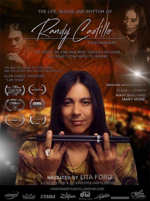 The Life, Blood and Rhythm of Randy Castillo 2014 official movie poster