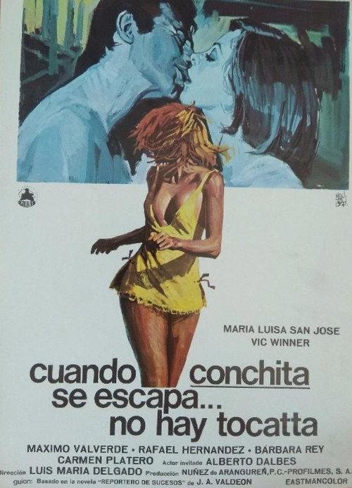 Cuando Conchita se escapa, no hay tocatta 1976 official movie poster