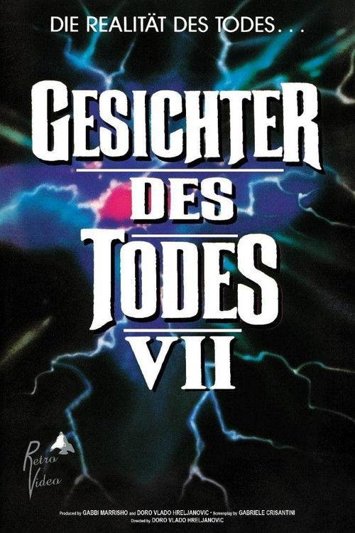 Faces of Death VII 1992 official movie poster