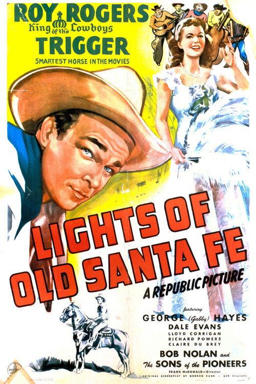 Lights of Old Santa Fe 1944 official movie poster