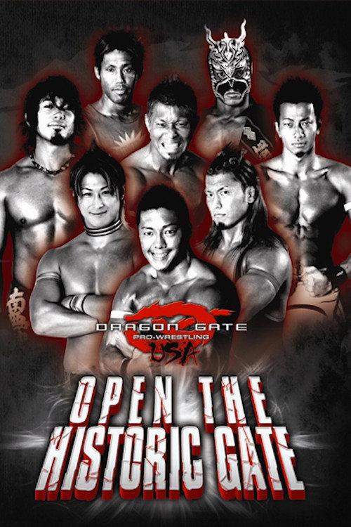 Dragon Gate USA: Open the Historic Gate 2009 official movie poster