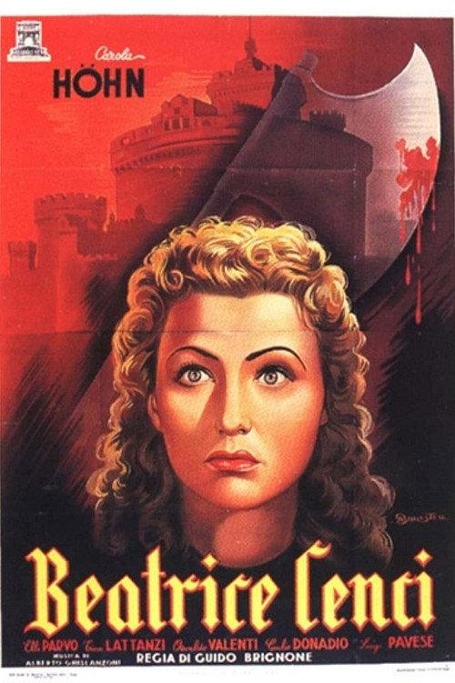 Beatrice Cenci 1941 official movie poster