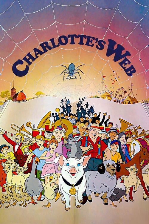 Charlotte's Web 1973 official movie poster