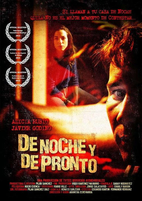 De noche y de pronto 2012 official movie poster