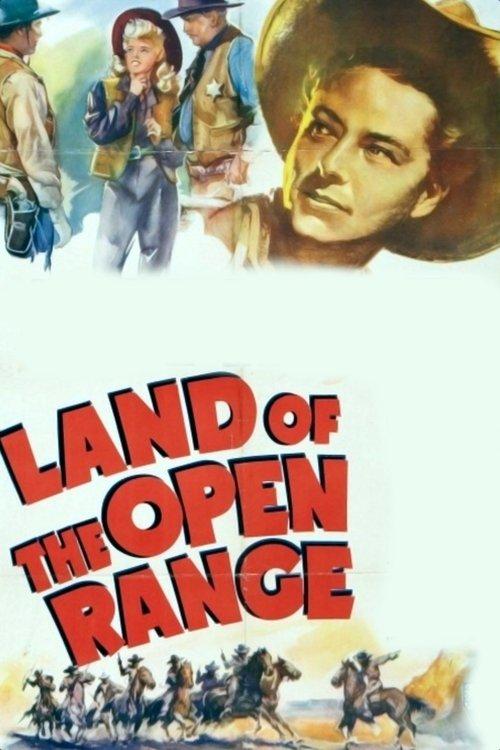 Land of the Open Range 1942 official movie poster