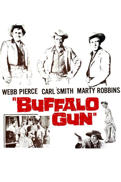 Buffalo Gun 1961 official movie poster