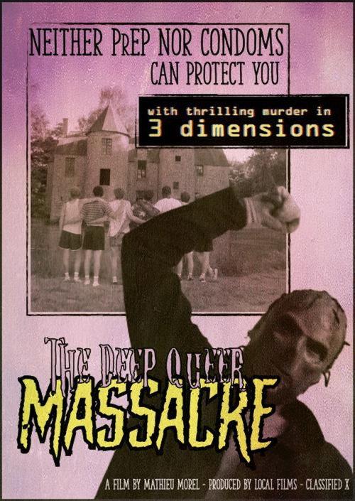 The Deep Queer Massacre 2023 official movie poster