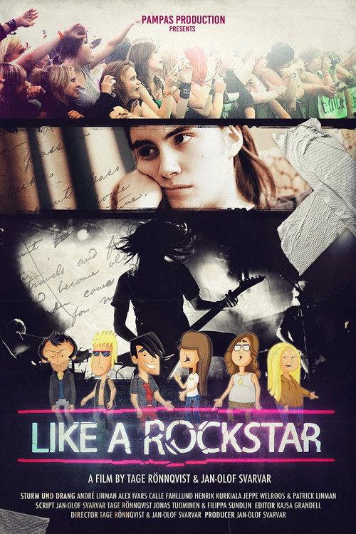 Like a Rockstar 2014 official movie poster