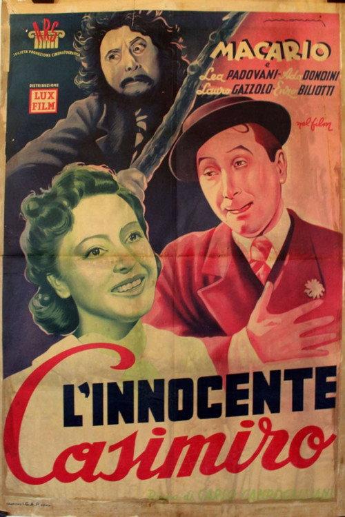 L'innocente Casimiro 1945 official movie poster