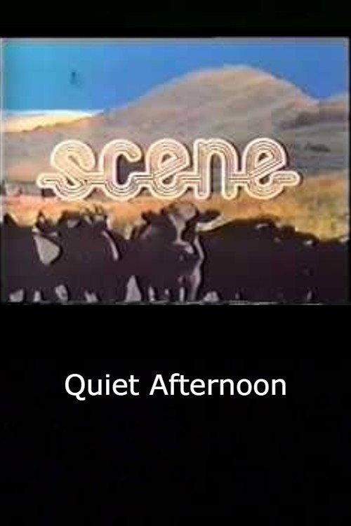 Quiet Afternoon 1972 official movie poster