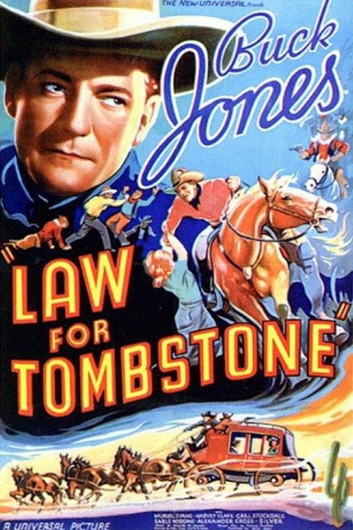 Law for Tombstone 1937 official movie poster