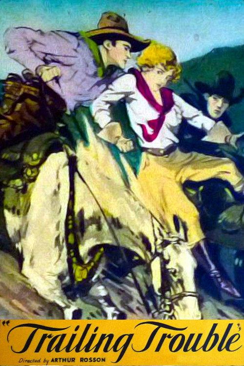 Trailing Trouble 1930 official movie poster