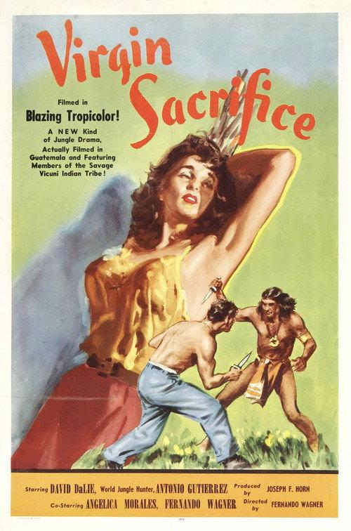 Virgin Sacrifice 1960 official movie poster