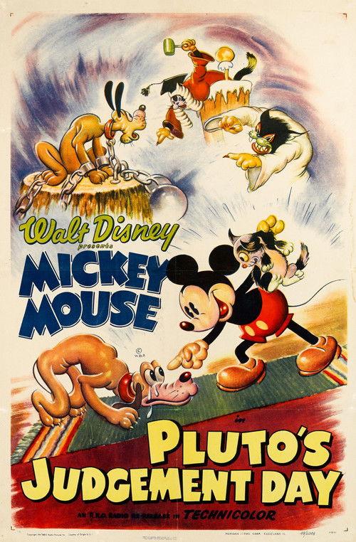 Pluto's Judgement Day 1935 official movie poster