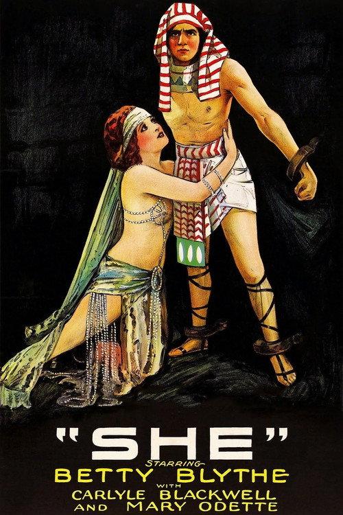 She 1925 official movie poster