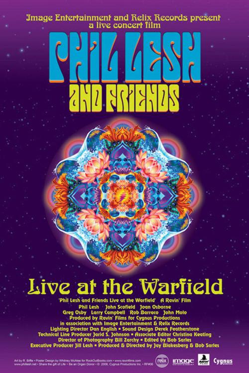 Phil Lesh and Friends: Live at the Warfield 2006 official movie poster