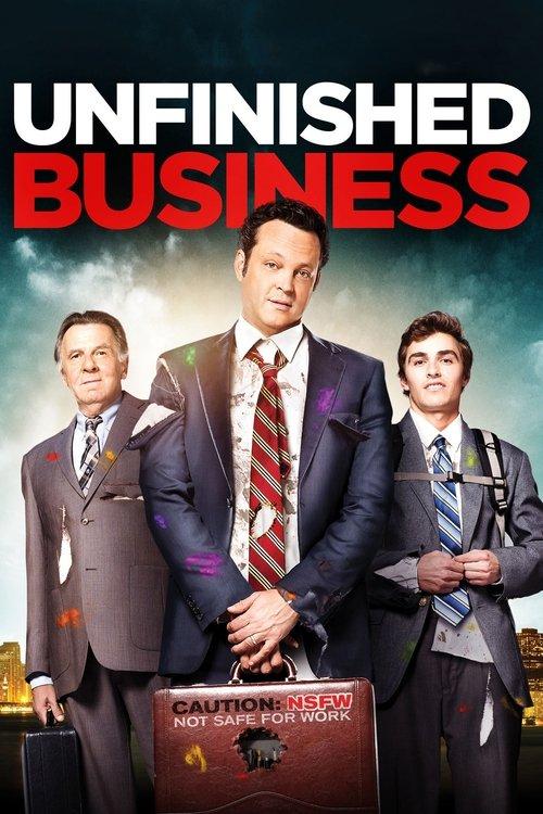 Unfinished Business 2015 official movie poster
