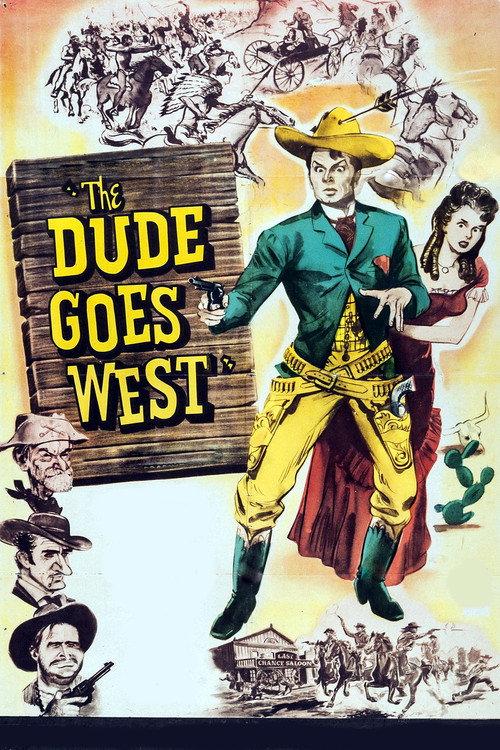 The Dude Goes West 1948 official movie poster