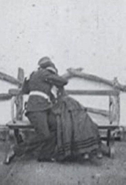 The Soldier's Courtship 1896 official movie poster