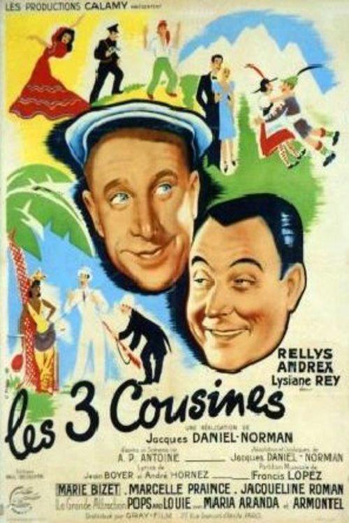 Les trois cousines 1947 official movie poster