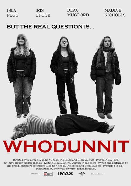 WHODUNNIT 2025 official movie poster