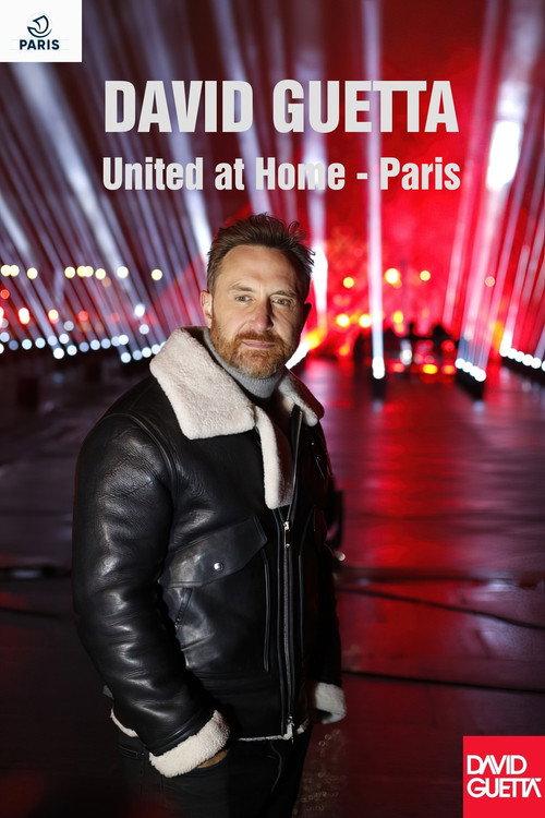 David Guetta - United at Home - Paris 2020 2020 official movie poster