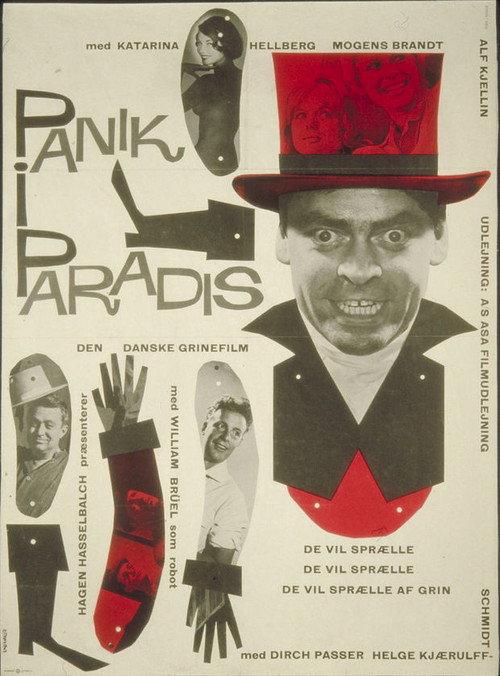 Panik i paradis 1960 official movie poster