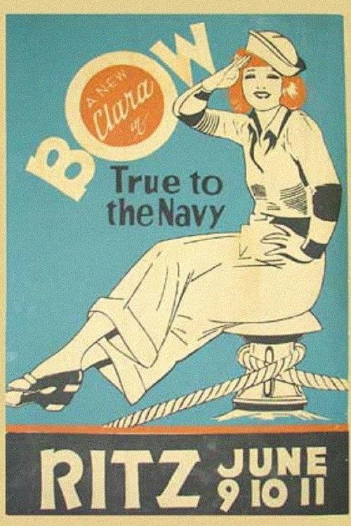 True to the Navy 1930 official movie poster