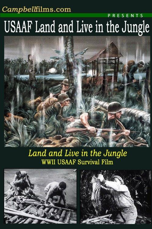 Land and Live in the Jungle 1944 official movie poster