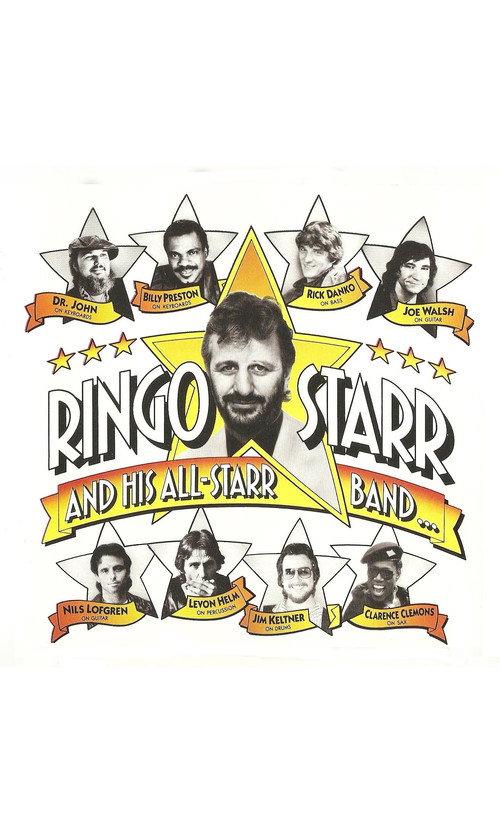 Ringo Starr and His All-Starr Band 1990 official movie poster