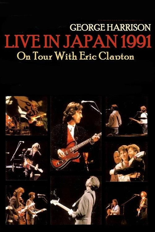 George Harrison: Live in Japan 1991 official movie poster