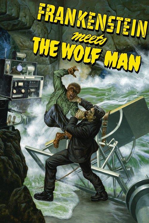 Frankenstein Meets the Wolf Man 1943 official movie poster
