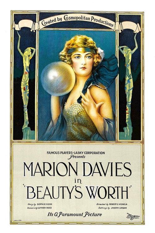 Beauty's Worth 1922 official movie poster