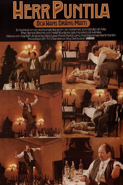 Herr Puntila And His Servant Matti 1979 official movie poster