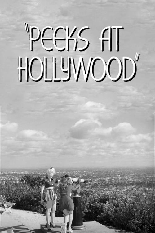 Peeks at Hollywood 1946 official movie poster