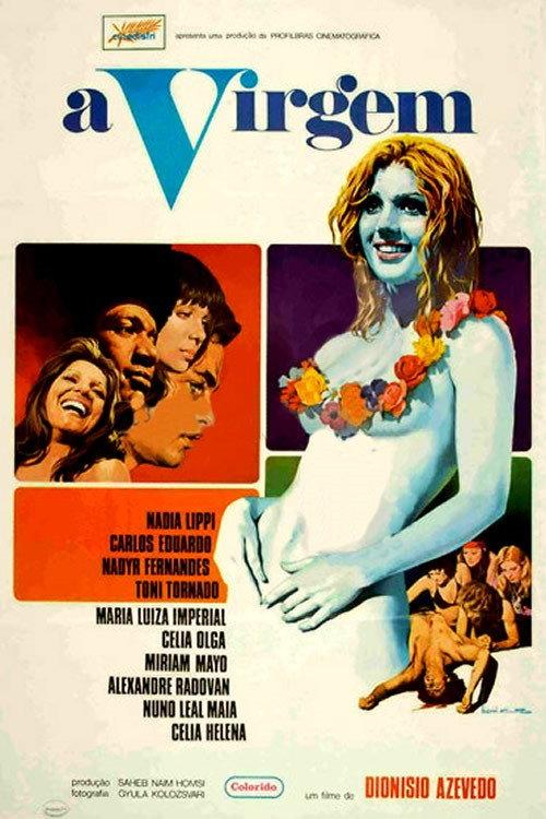 A Virgem 1973 official movie poster