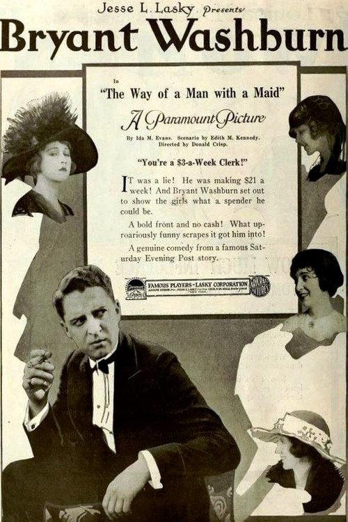 The Way of a Man with a Maid 1918 official movie poster