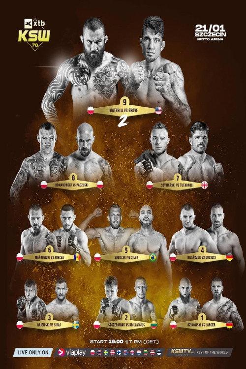 KSW 78 2023 official movie poster