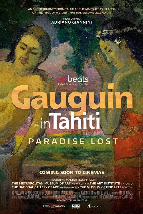 Gauguin in Tahiti. Paradise Lost 2019 official movie poster