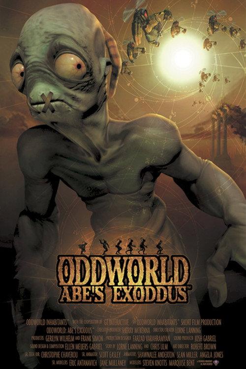 Oddworld: Abe's Exoddus The Movie 1998 official movie poster