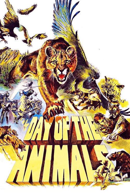 Day of the Animals 1977 official movie poster