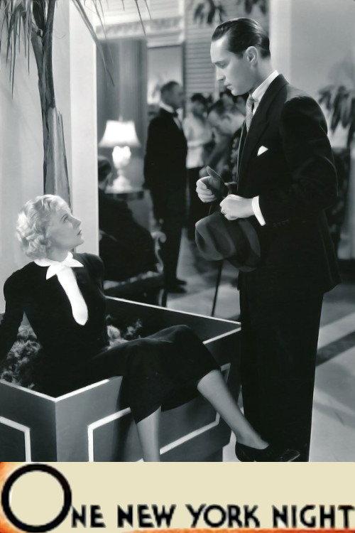 One New York Night 1935 official movie poster