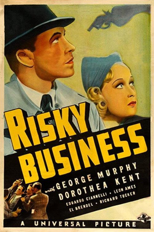 Risky Business 1939 official movie poster